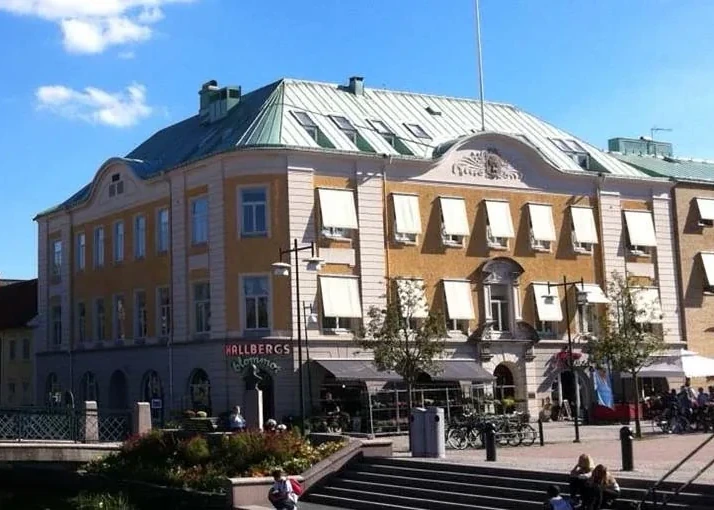 Huset på Lilla Torget 2 i Alingsås där Lt2 har sina lokaler